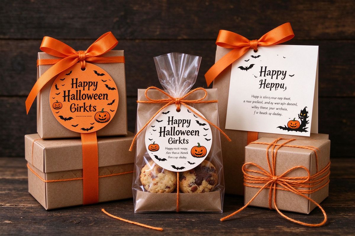 Halloween Gift Tag Maker