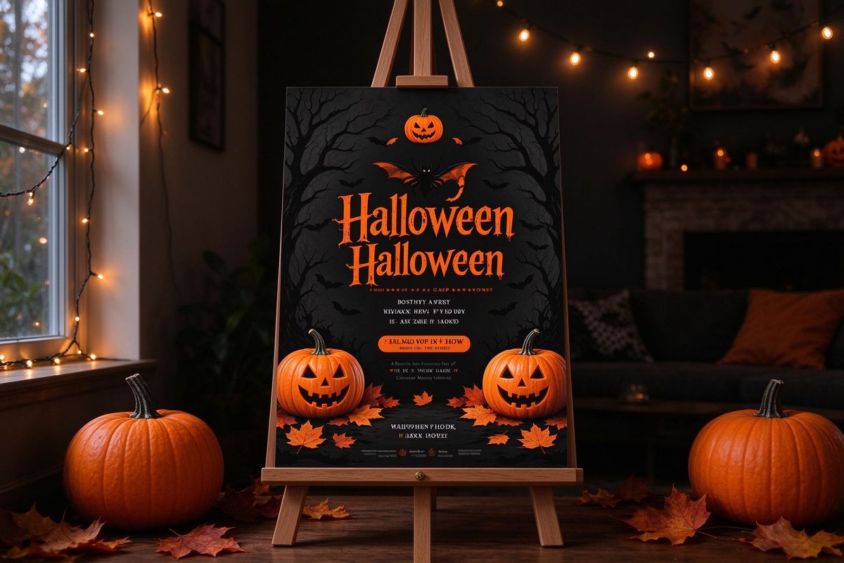 Halloween Poster Generator