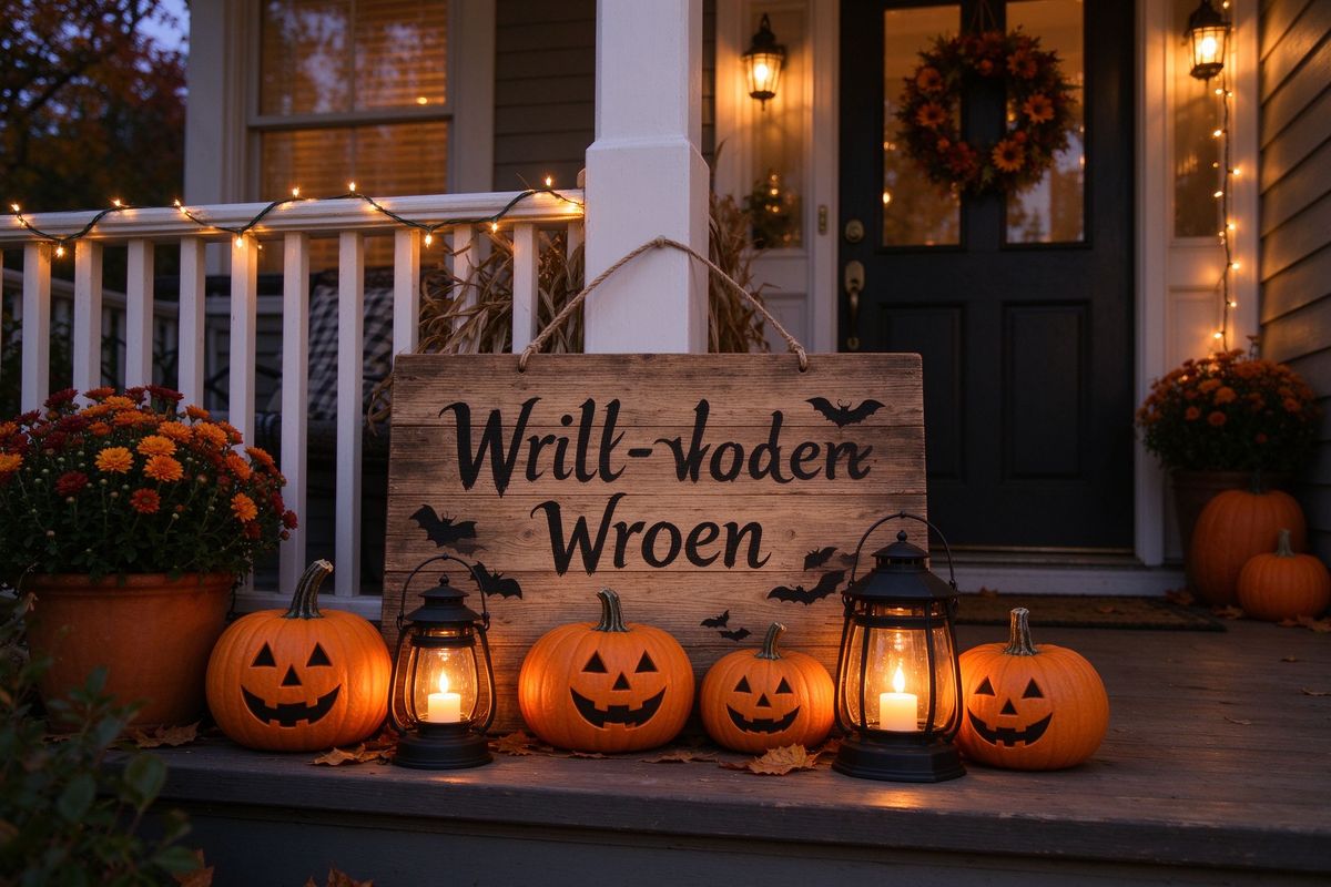 Trick-or-Treat Sign Maker